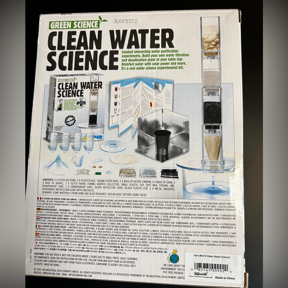 Clean Water Science- Green Science Kit - Picture 2 of 2